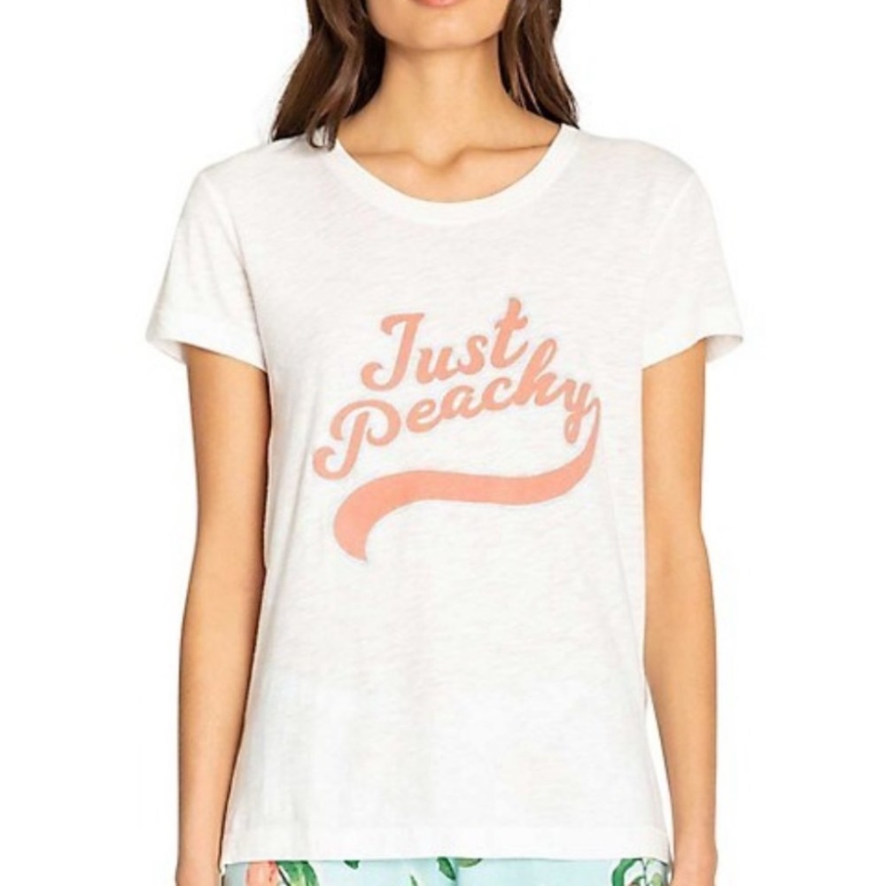 P.J. Salvage Just Peachy Sleep Tee M